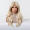 22 Inch Platinum Blonde Straight Wig with Bangs – Layered Synthetic Hair 22 Inch Platinum Blonde Straight Wig with Bangs – Layered Synthetic Hair