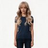 Synthetic Wig 20 Inch Ash Blonde Body Wave Wig with Bangs – Synthetic Hair