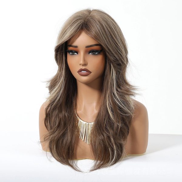 Ash Brown Honey Blonde Balayage Body Wave Wig – Caramel Highlighted Synthetic Hair 20 Inch Ash Brown Honey Blonde Balayage Body Wave Wig – Caramel Highlighted Synthetic Hair 20 Inch