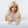 22 Inch Platinum Blonde Straight Wig with Bangs – Layered Synthetic Hair 22 Inch Platinum Blonde Straight Wig with Bangs – Layered Synthetic Hair
