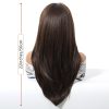 24 Inch Chestnut Brown Balayage Straight Wig – Synthetic Hair 24 Inch Chestnut Brown Balayage Straight Wig – Synthetic Hair