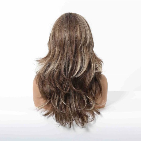 Ash Brown Honey Blonde Balayage Body Wave Wig – Caramel Highlighted Synthetic Hair 20 Inch Ash Brown Honey Blonde Balayage Body Wave Wig – Caramel Highlighted Synthetic Hair 20 Inch