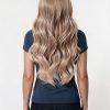 Synthetic Wig 20 Inch Ash Blonde Body Wave Wig with Bangs – Synthetic Hair
