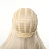22 Inch Ash Blonde Wavy Wig with Bangs – Layered Synthetic Hair 22 Inch Ash Blonde Wavy Wig with Bangs – Layered Synthetic Hair