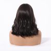 Dark Brown Short Bob Wig with Bangs – Layered Synthetic Hair 14 Inch Dark Brown Short Bob Wig with Bangs – Layered Synthetic Hair 14 Inch