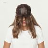 Synthetic Wig 20 Inch Chestnut Brown Balayage Wavy Wig with Bangs – Synthetic Hair
