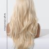 22 Inch Platinum Blonde Straight Wig with Bangs – Layered Synthetic Hair 22 Inch Platinum Blonde Straight Wig with Bangs – Layered Synthetic Hair